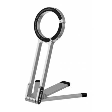 lanzi MA30 (srebrny) - uchwyt, mini statyw, mocowanie magnetyczne MagSafe